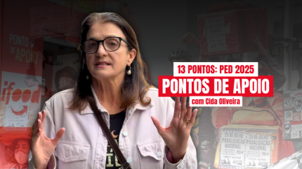 Pontos de apoio para os entregadores